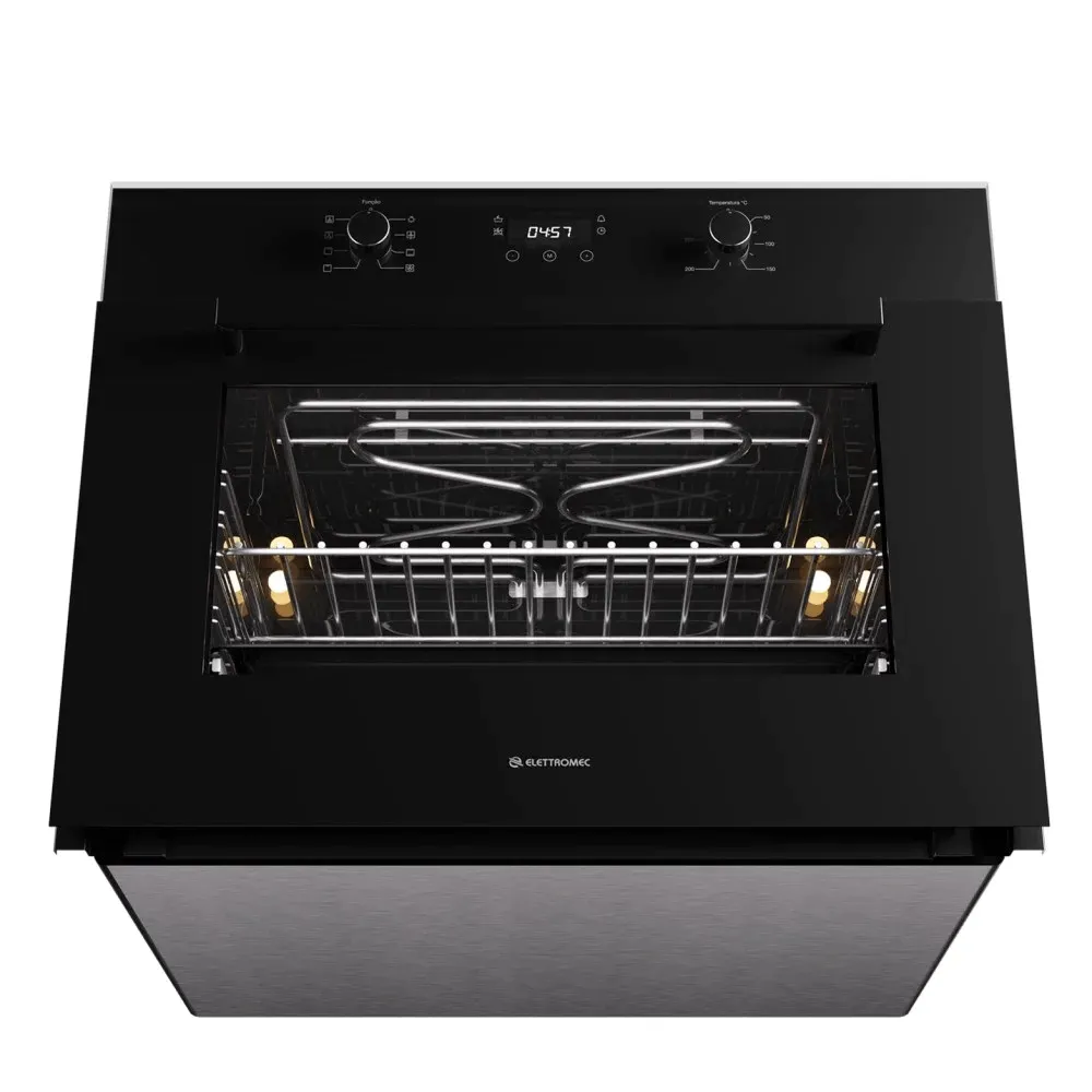 FORNO VETRO MULTIFUNÇÃO ELETRÔNICO 75CM 220V ELETTROMEC