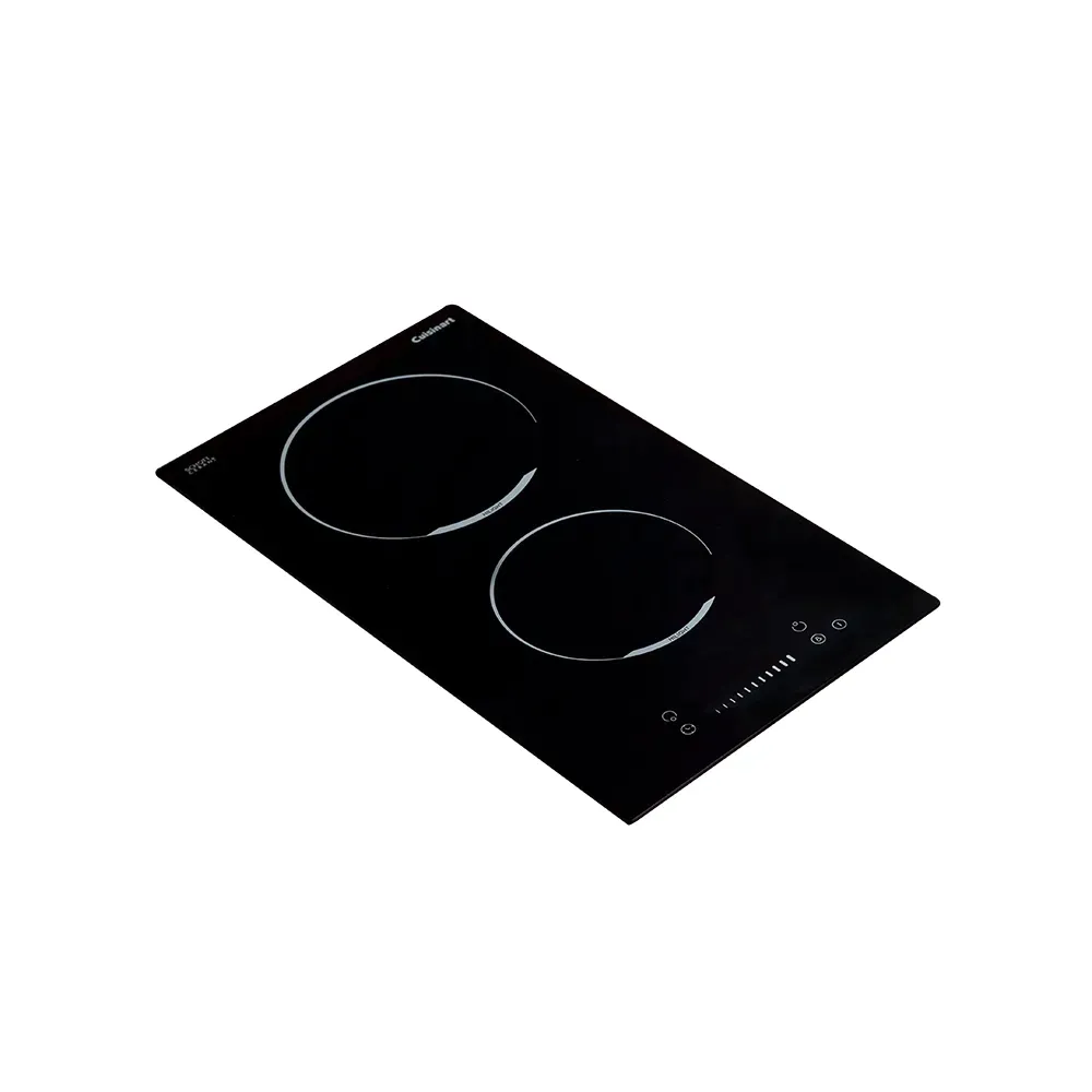 Dominó Elétrico 2 Zonas 38cm 220V Cuisinart Arkton Preto