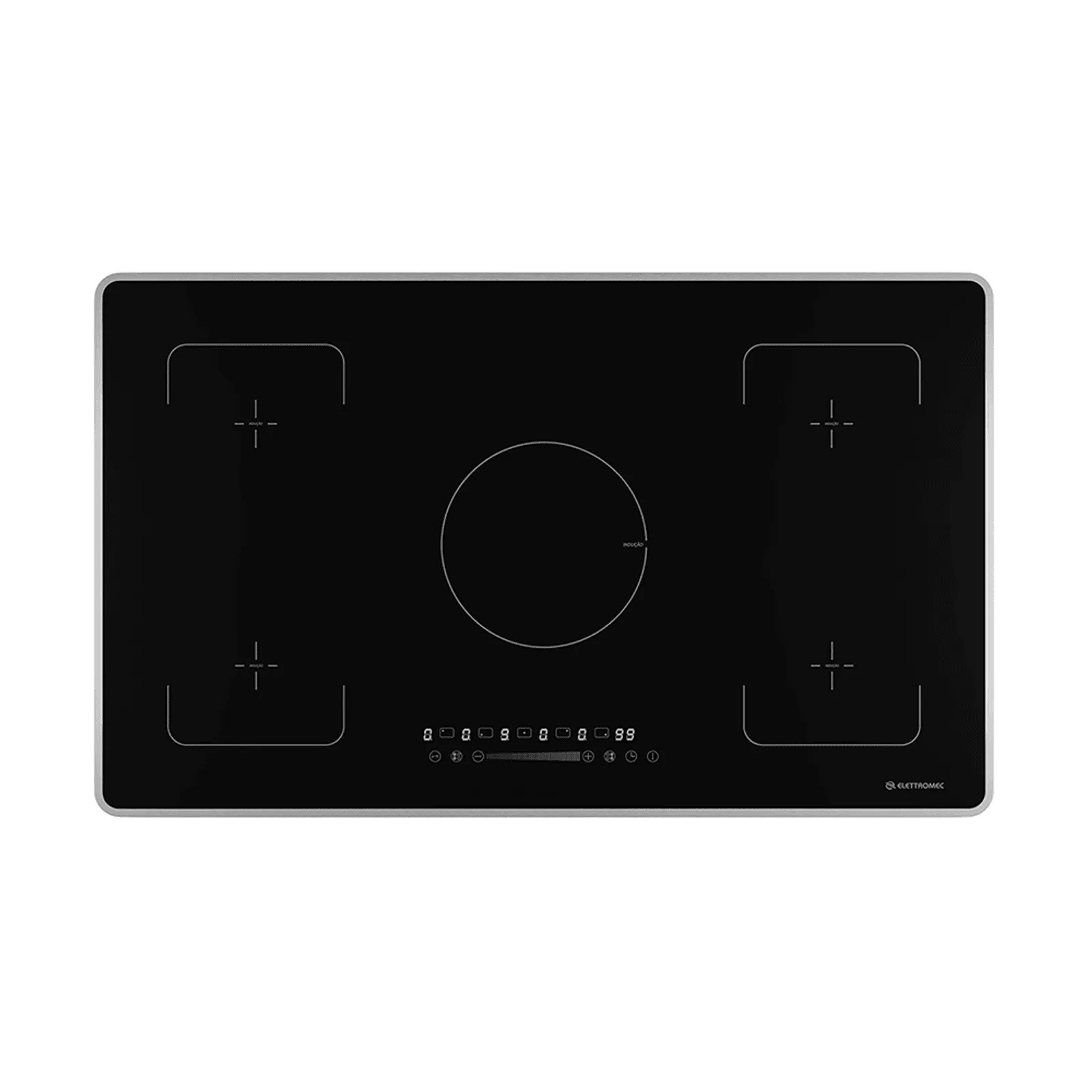 Cooktop de Indução Elettromec 5 zonas 90cm